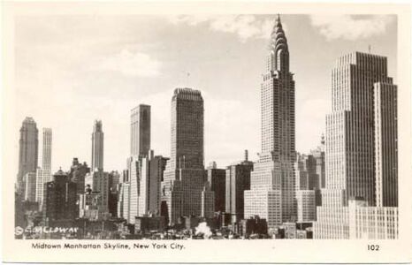 Chrysler wolkenkrabber, New York City