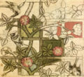 Behangontwerp door William Morris, 1862.png