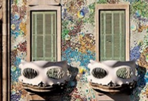 Vooraanzicht balkons Casa Battló