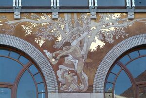 48 rue Defacqz, gerestaureerd centrale zwik, 2007
